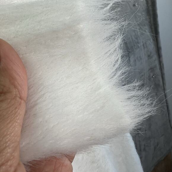 Anthroplogie Bella Dahl oversized Fuzzy Longline Cardigan Sweater Sz M Pockets - Picture 7 of 12